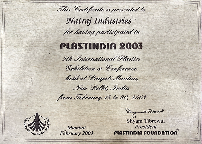 PlastIndia - 2003